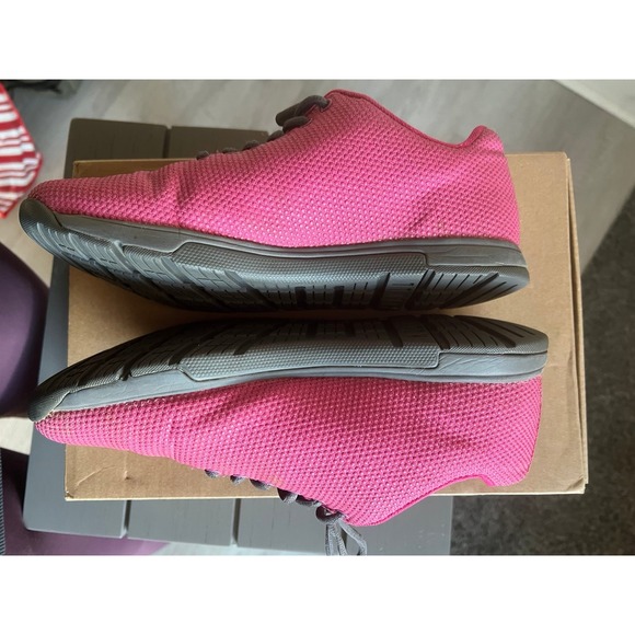 Nobull women's pink with gray trainers 8 - Picture 10 of 10